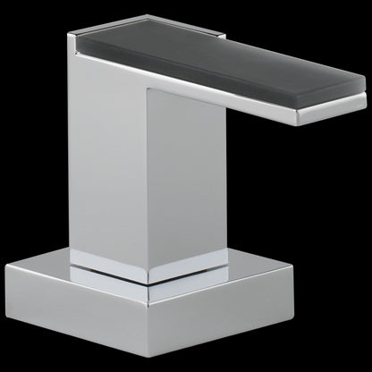 Brizo - Siderna Roman Tub Faucet Solar Gray Glass Lever Handle Kit