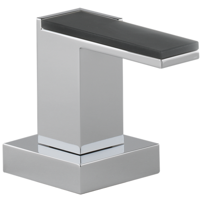 Brizo - Siderna Roman Tub Faucet Solar Gray Glass Lever Handle Kit