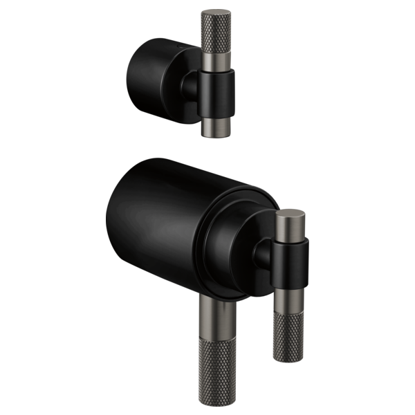Brizo - Litze TempAssure Thermostatic Valve With Diverter Trim Handle Kit - T-Lever
