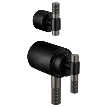 Brizo - Litze TempAssure Thermostatic Valve With Diverter Trim Handle Kit - T-Lever