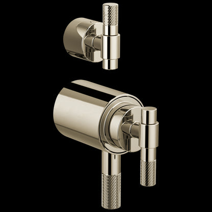 Brizo - Litze TempAssure Thermostatic Valve With Integrated Diverter T-Lever Handle Kit