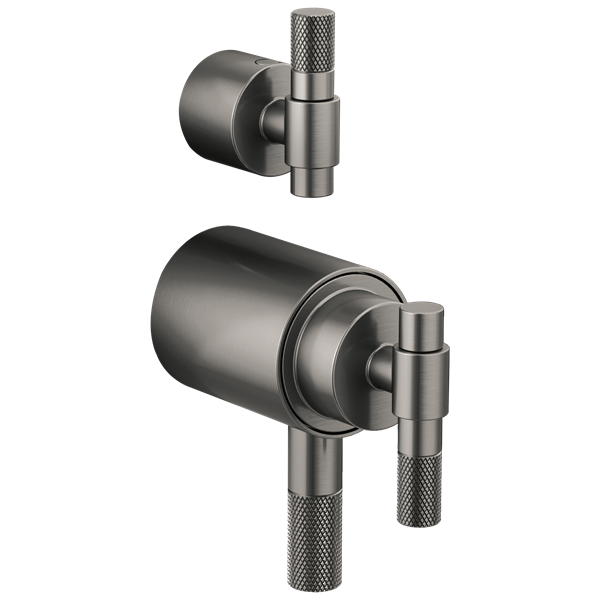 Brizo - Litze TempAssure Thermostatic Valve With Diverter Trim Handle Kit - T-Lever