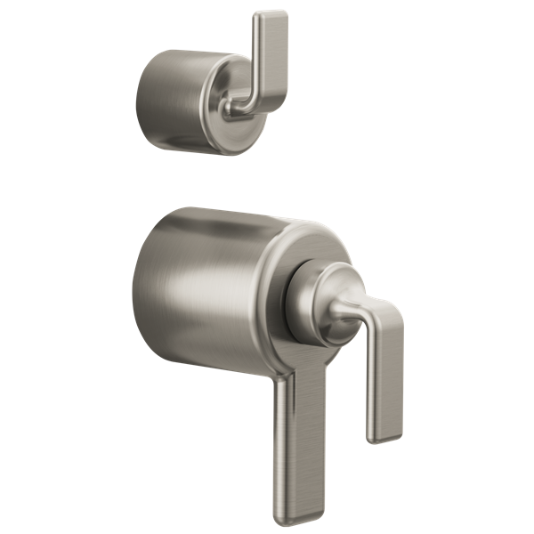 Brizo - Allaria TempAssure Thermostatic Valve Trim with Integrated Diverter Trim Twist Lever Handle Kit