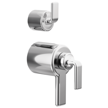 Brizo - Allaria TempAssure Thermostatic Valve Trim with Integrated Diverter Trim Twist Lever Handle Kit