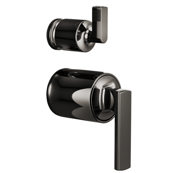 Brizo - Kintsu Pressure Balance Valve with Integrated Diverter Trim Lever Handle Kit