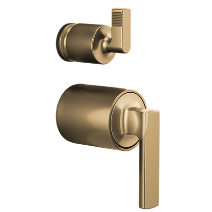 Brizo - Kintsu Pressure Balance Valve with Integrated Diverter Trim Lever Handle Kit