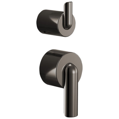 Brizo - Roccesco Pressure Balance Valve with Integrated Diverter Trim Bent Lever Handle Kit