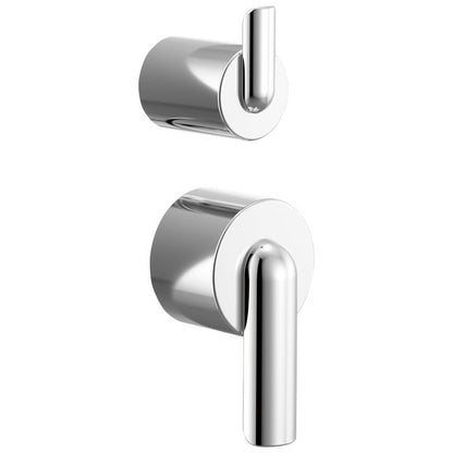 Brizo - Roccesco Pressure Balance Valve with Integrated Diverter Trim Bent Lever Handle Kit