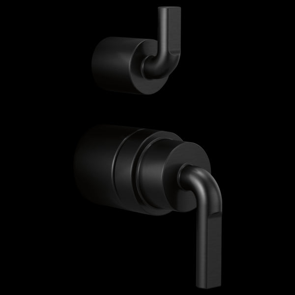 Brizo - Litze Pressure Balance Valve with Integrated Diverter Trim Notch Lever Handle Kit