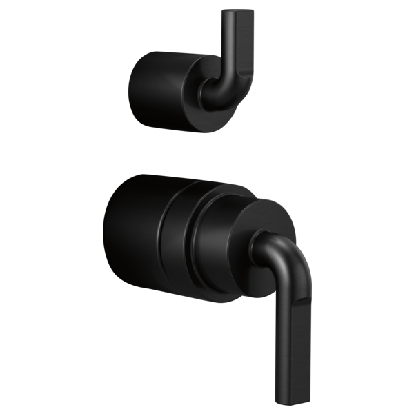 Brizo - Litze Pressure Balance Valve With Diverter Trim Handle Kit - Notch Lever
