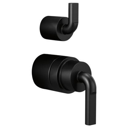 Brizo - Litze Pressure Balance Valve With Diverter Trim Handle Kit - Notch Lever