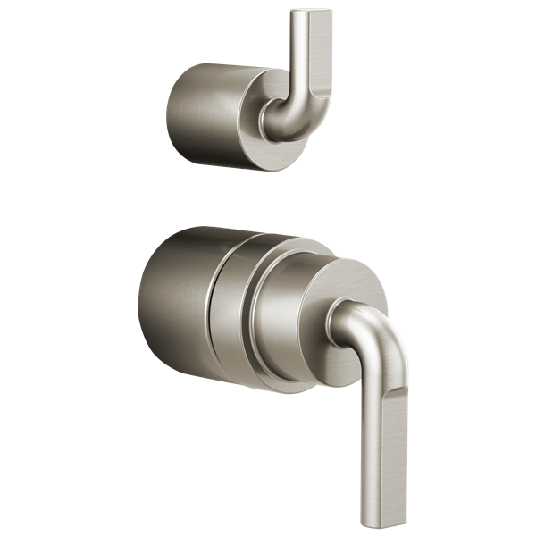Brizo - Litze Pressure Balance Valve With Diverter Trim Handle Kit - Notch Lever