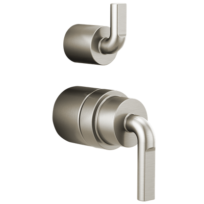 Brizo - Litze Pressure Balance Valve With Diverter Trim Handle Kit - Notch Lever