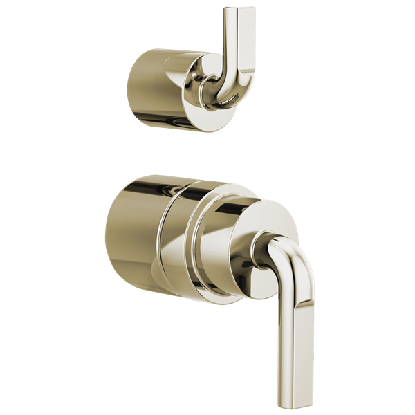 Brizo - Litze Pressure Balance Valve With Diverter Trim Handle Kit - Notch Lever