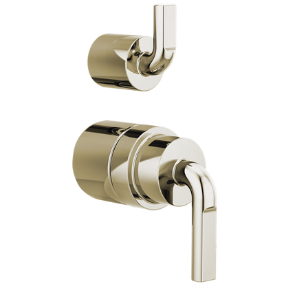 Brizo - Litze Pressure Balance Valve With Diverter Trim Handle Kit - Notch Lever