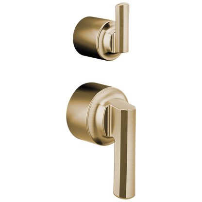 Brizo - Levoir Pressure Balance Valve with Integrated Diverter Trim Lever Handle Kit