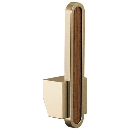 Brizo - Frank Lloyd Wright Pull-Down Kitchen Faucet Arc Lever with Wood Inlay Handle Kit