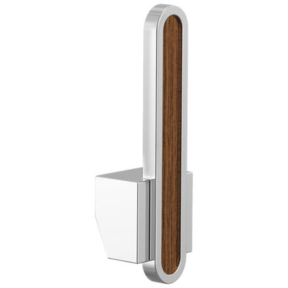 Brizo - Frank Lloyd Wright Pull-Down Kitchen Faucet Arc Lever with Wood Inlay Handle Kit