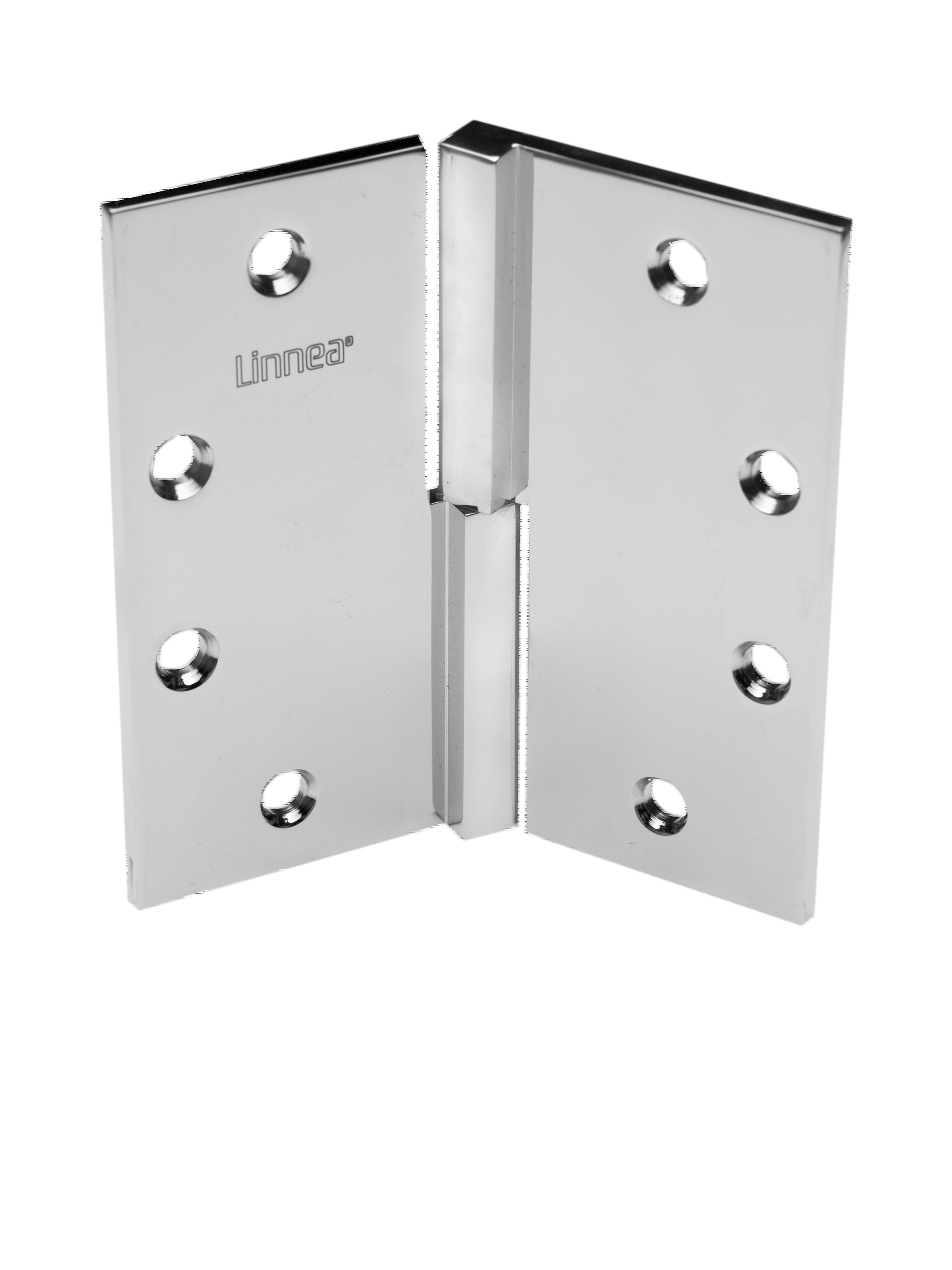 Linnea - 4 x 4 Inch Left Hand Swing Hinge. Square Knuckle