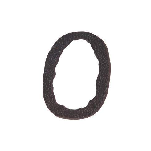Atlas Homewares - Jagged Hammered 6 Inch H Surface Mount House Number