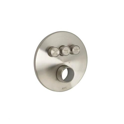 Huntington Brass - Round Three Push Button Valve Faceplate Trim