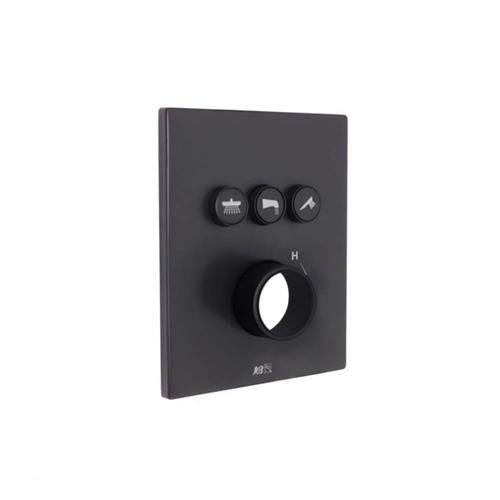 Huntington Brass - Three Button Push Button Valve Faceplate