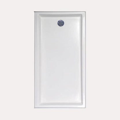 Hydro Systems - Rectangular Shower Pan Acrylic 6030 End Drain -Right Hand