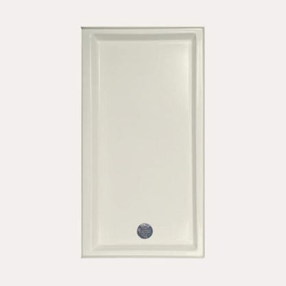 Hydro Systems - Rectangular Shower Pan Acrylic 6032 End Drain -Left Hand