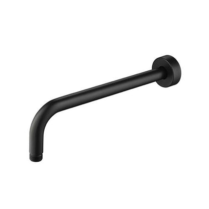 Flusso - Wall Mount Round Shower Arm - 12 Inch (300mm) - With Flange