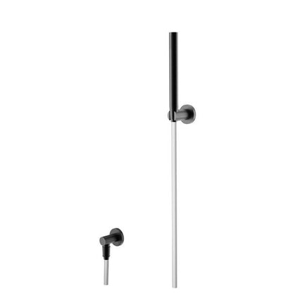 Flusso - Hand Shower Set With Wall Elbow, Holder and Hose