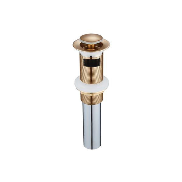 Flusso - 1-1/4 Inch Pop-up Drain Assembly with Overflow