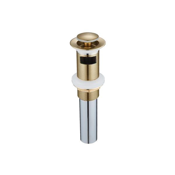 Flusso - 1-1/4 Inch Pop-up Drain Assembly with Overflow