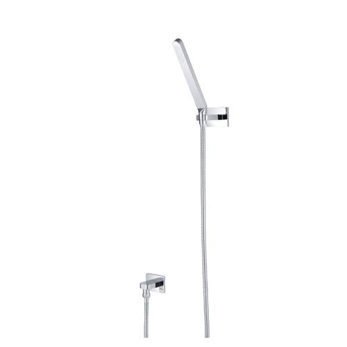 Flusso - Hand Shower Set With Wall Elbow, Holder and Hose