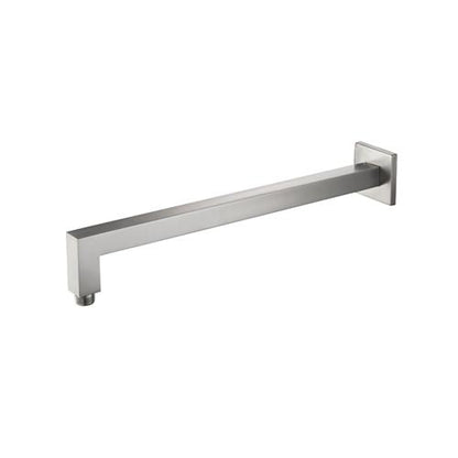 Isenberg - Wall Mount Square Shower Arm - 16 Inch (400mm) - With Flange