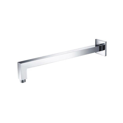 Isenberg - Wall Mount Square Shower Arm - 16 Inch (400mm) - With Flange