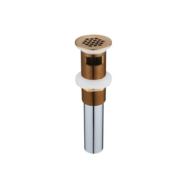 Flusso - 1-1/4 Inch Sink Grid Drain with Overflow