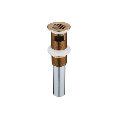 Flusso - 1-1/4 Inch Sink Grid Drain with Overflow