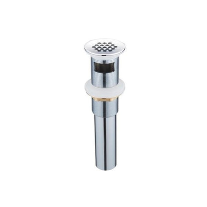 Flusso - 1-1/4 Inch Sink Grid Drain with Overflow