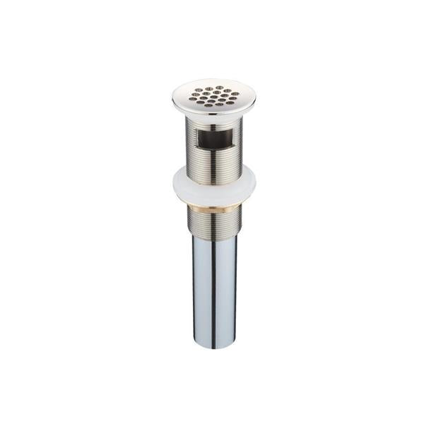 Flusso - 1-1/4 Inch Sink Grid Drain with Overflow