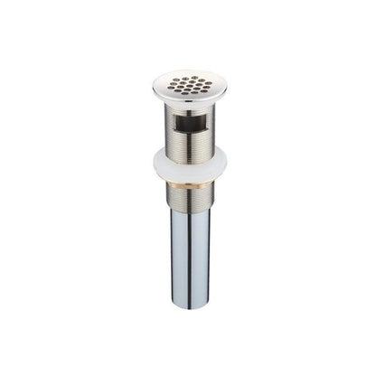 Flusso - 1-1/4 Inch Sink Grid Drain with Overflow