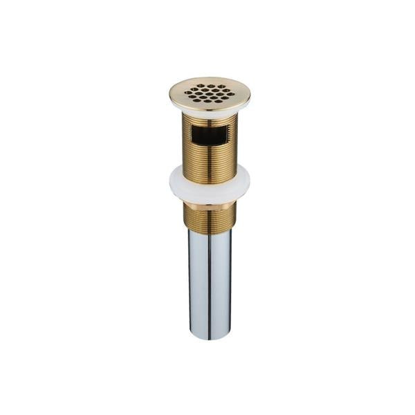 Flusso - 1-1/4 Inch Sink Grid Drain with Overflow
