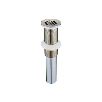 Flusso - 1-1/4 Inch Sink Grid Drain without Overflow
