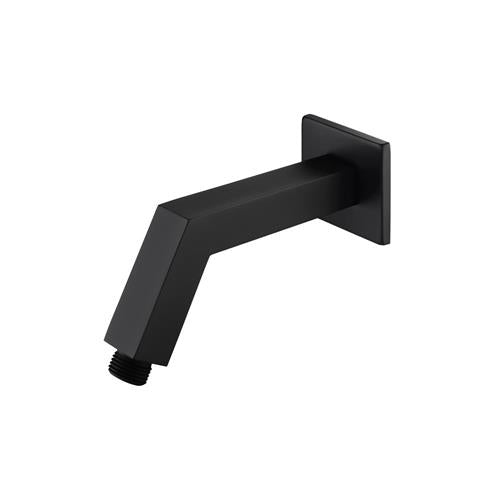 Flusso - Square Shower Arm With Flange - 7 Inch - With Flange