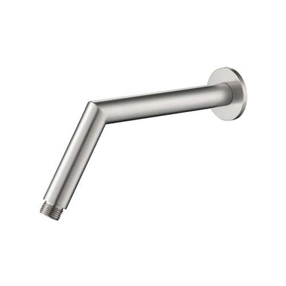 Flusso - Round Shower Arm With Flange - 10 Inch - With Flange