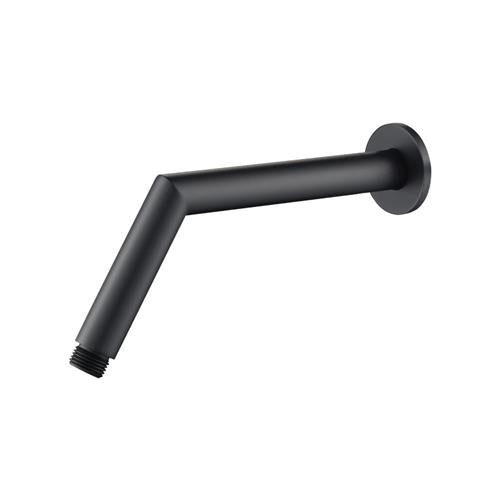 Flusso - Round Shower Arm With Flange - 10 Inch - With Flange