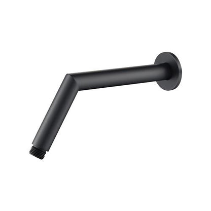 Flusso - Round Shower Arm With Flange - 10 Inch - With Flange