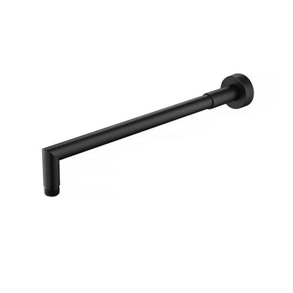 Flusso - Wall Mount Round Shower Arm - 16 Inch (400mm) - With Flange