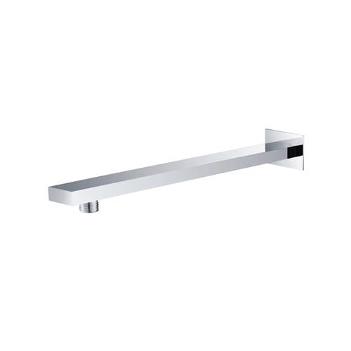 Flusso - Wall Mount Shower Arm - 15 Inch (385mm) - With Flange