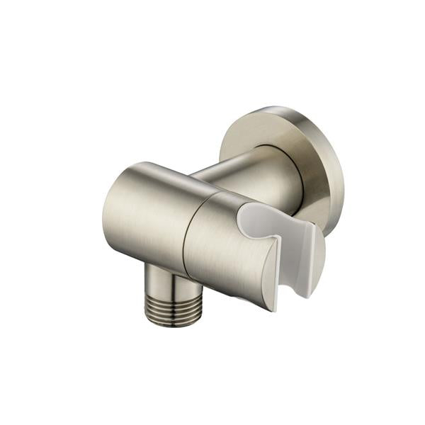 Flusso - Wall Elbow With Holder Combo - Adjustable Angle