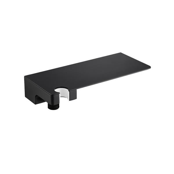 Flusso - Shower Shelf Thingy With Integrated Elbow & Holder
